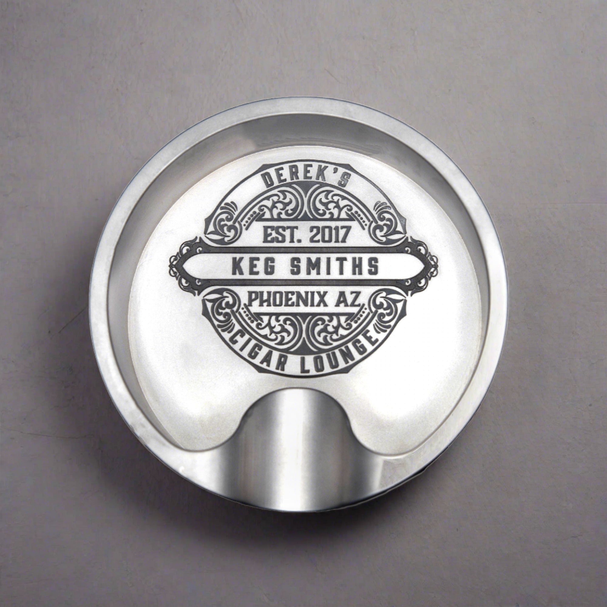 Custom Milled Cigar Ashtray