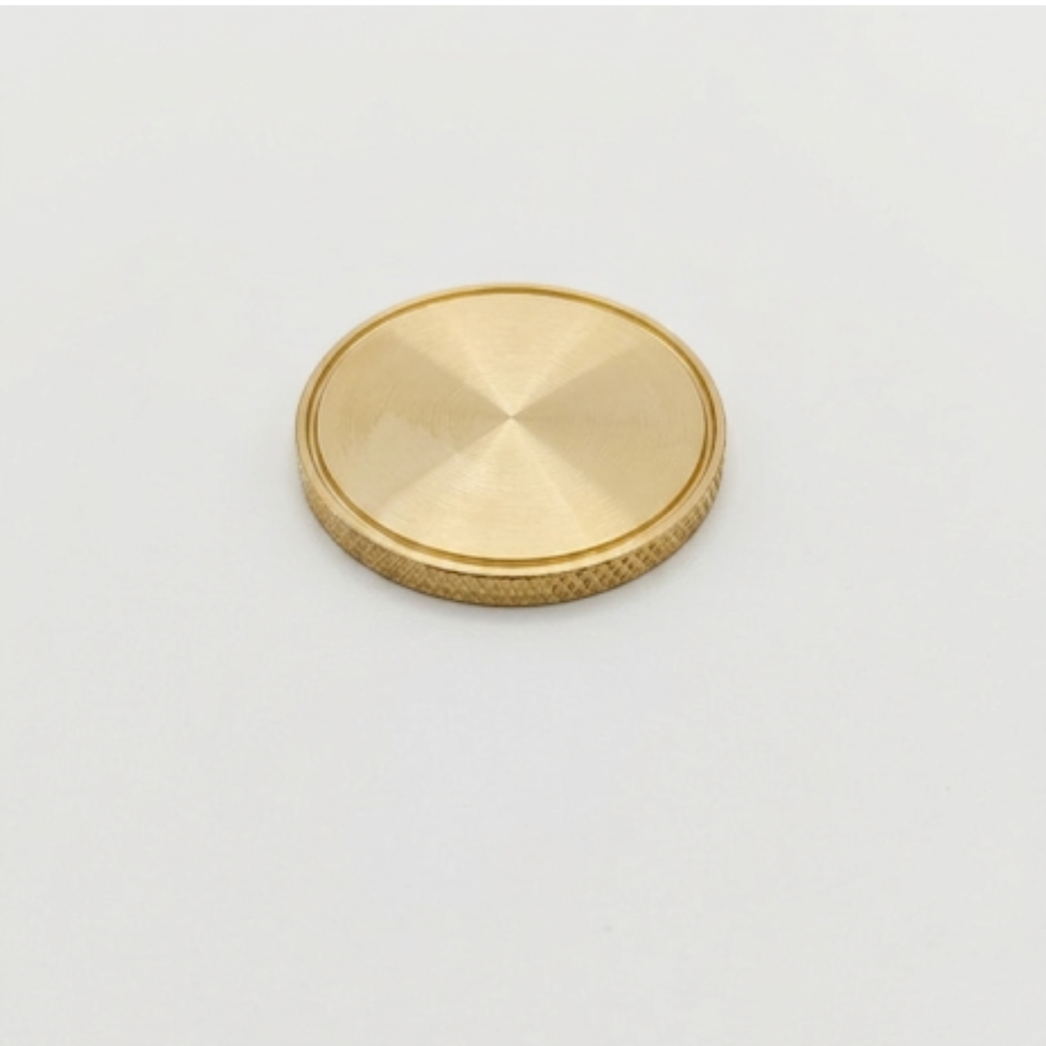 Circular Golf Ball Marker — Custom Engraved (Stainless/Brass)