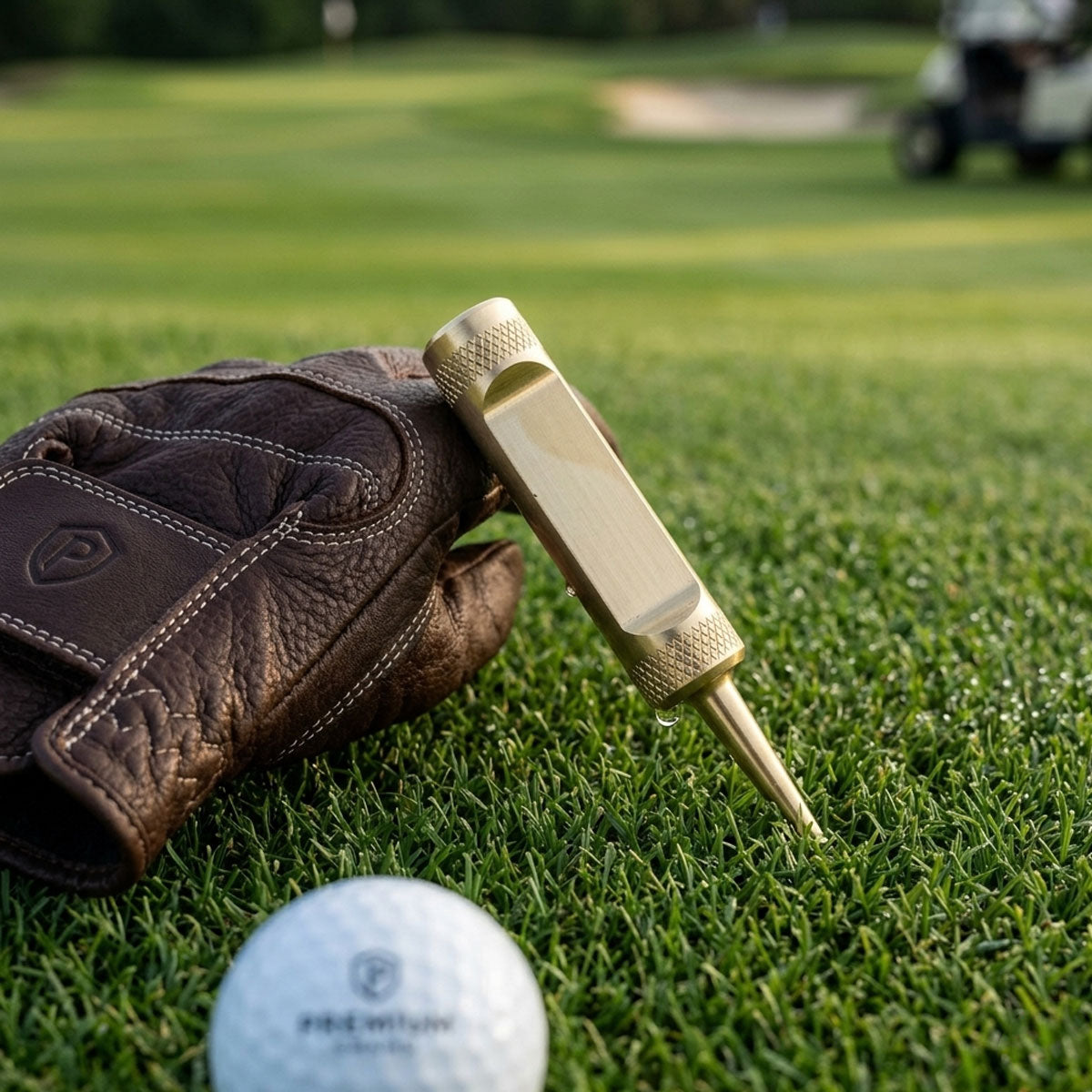 Single Prong Divot Tool | Round End - Phoenix Putter Co - Custom Milled Divot Tool