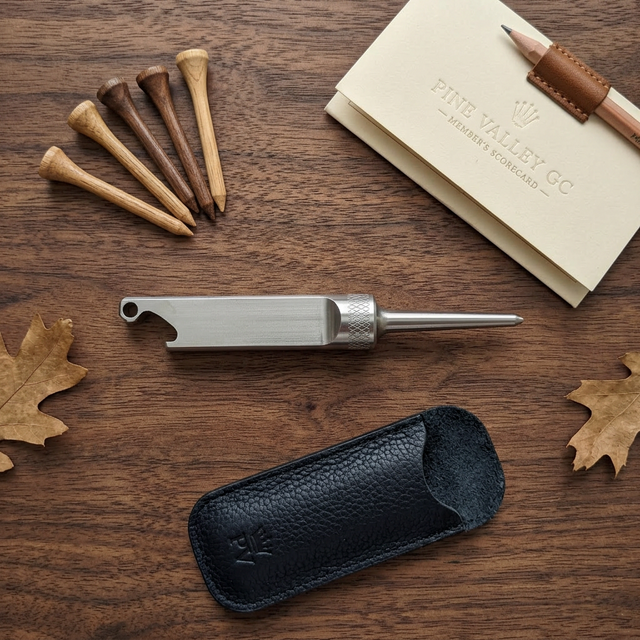 Single Prong Divot Tool | Bottle Opener - Phoenix Putter Co - Custom Milled Divot Tool