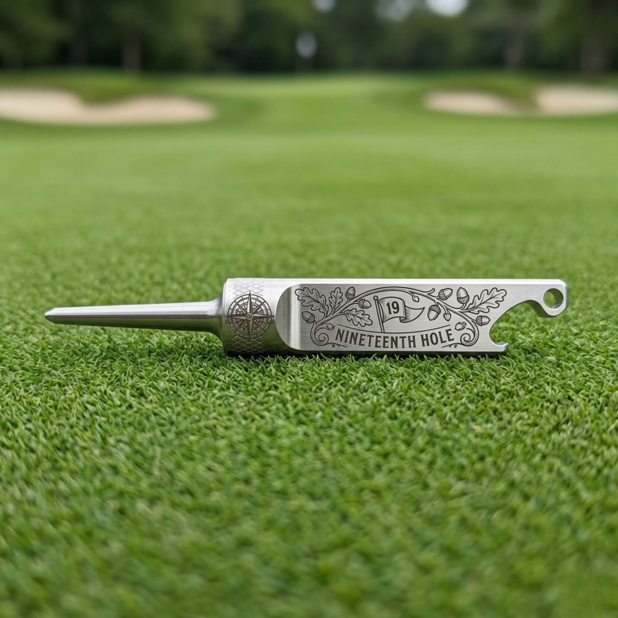 Single Prong Divot Tool | Bottle Opener