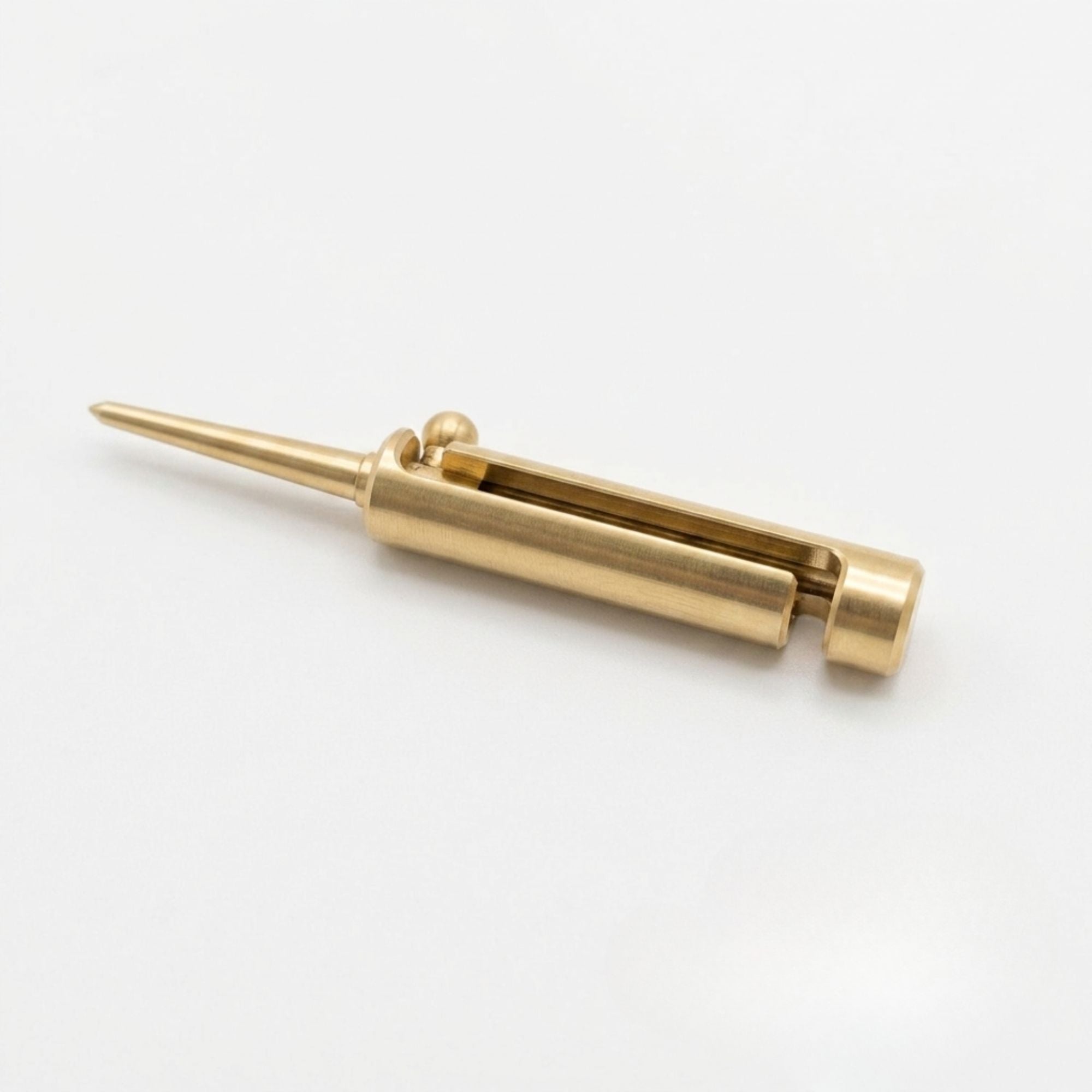 Retractable Single Prong Divot Tool Round Body